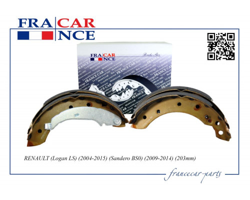 FCR210334 France Car Колодки барабанные к-кт