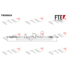 FBS08024 FTE Трос стояночного тормоза левый для Nissan Qashqai (J10) 2006-2014