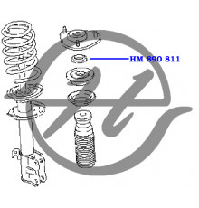 HM890811 Hanse Подшипник опоры переднего амортизатора для Mitsubishi Colt (Z3) 2003-2012