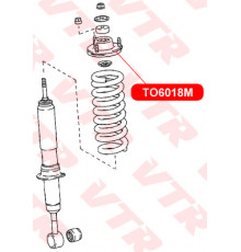 TO6018M VTR Опора переднего амортизатора