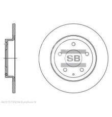 SD4423 HI-Q Диск тормозной задний для Mazda Mazda 6 (GJ/GL) 2013>