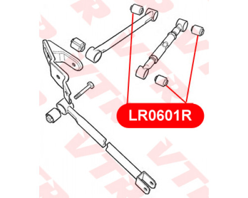 LR0601R VTR Втулка задней поперечной тяги для Land Rover Freelander 1998-2006