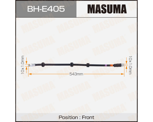 BH-E405 Masuma Шланг тормозной передний