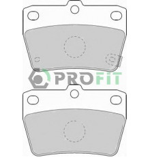 5000-1531 Profit Колодки тормозные задние дисковые к-кт