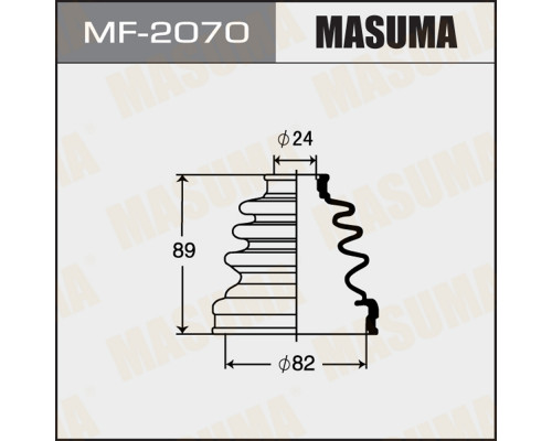 MF-2070 Masuma Пыльник ШРУСа (к-кт)