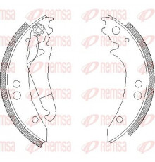 4136.00 Remsa Колодки барабанные к-кт для Mercedes Benz Bus 207D-410 1981-1995