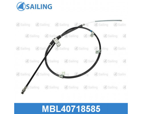 MBL40718585 Sailing Трос стояночного тормоза левый для Mitsubishi Pajero/Montero III (V6, V7) 2000-2006