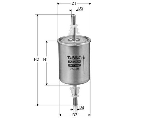 IN54 TECNECO Фильтр топливный