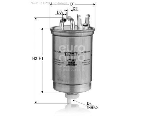 GS212 TECNECO Фильтр топливный