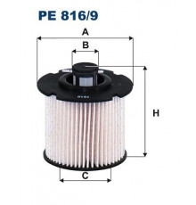 PE816/9 Filtron Фильтр топливный