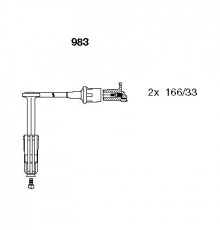 983 Bremi Провода высокого напряж. к-кт