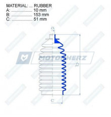 RDZ0225MG Motorherz Пыльник тяги без г/у