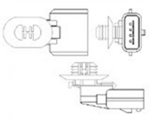 466016355112 Magneti Marelli Датчик кислородный/Lambdasonde