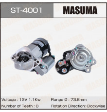 ST-4001 Masuma Стартер для Mazda Mazda 3 (BK) 2002-2009