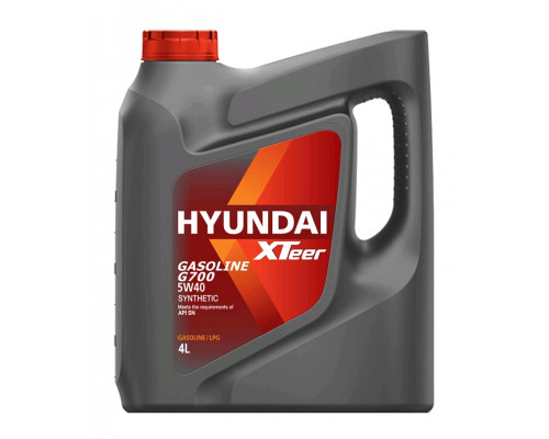 Масло HYUNDAI XTEER GASOLINE G700 5W40 4Л