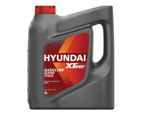 Масло HYUNDAI XTEER GASOLINE G500 10W40 4Л