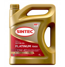 Масло SINTEC PLATINUM 7000 10W40 4Л