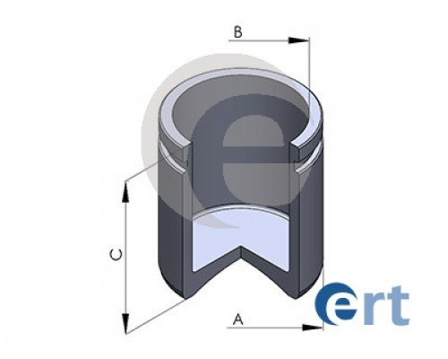 151216-C ERT Поршень суппорта