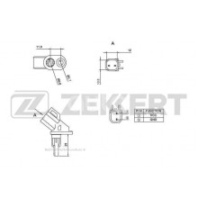 SE-6056 Zekkert Датчик ABS передний