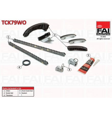 TCK79WO FAI AutoParts Цепь ГРМ к-кт