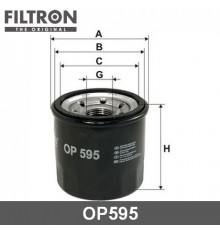 OP595 Filtron Фильтр масляный