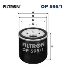 OP595/1 Filtron Фильтр масляный