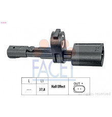 21.0134 Facet Датчик ABS задний
