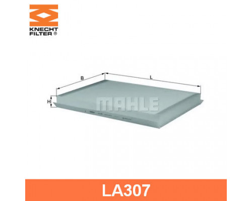 LA307 Mahle / Knecht Фильтр салона