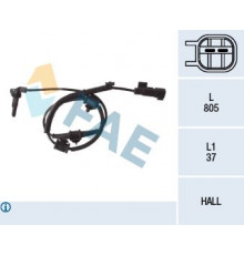78110 FAE Датчик ABS для Opel Insignia 2008-2017