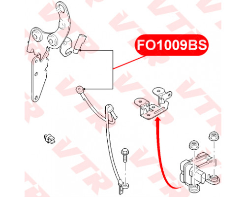 FO1009BS VTR Датчик ABS передний для Ford Transit/Tourneo Connect 2002-2013