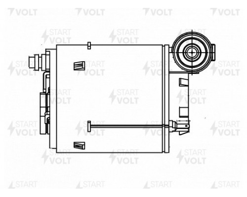 VS-FF0815 STARTVOLT Фильтр топливный