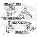 TMB-ANE10RR FEBEST Сайлентблок опоры двигателя