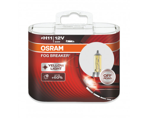 Лампы H11 12V 55W Osram Fog Breaker 2 шт