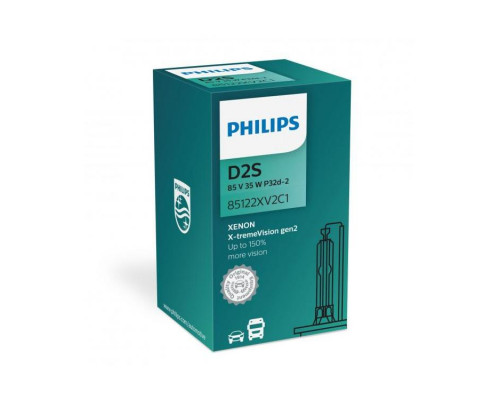 Лампа D2S 35W 85V PHILIPS Xenon X-tremeVision gen2
