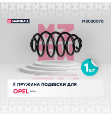 Пружина подвески задн. Opel Astra H 04- (M8030070)