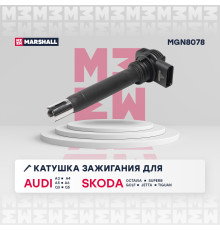 Катушка зажигания SKODA OCTAVIA 04-; VOLKSWAGEN PASSAT 05-, POLO 09-, TIGUAN 07-