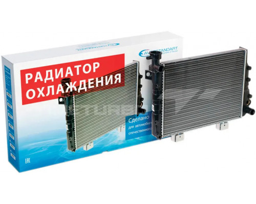 Радиатор охлаждения AVTOSTANDART 21214 для Лада Нива 4x4 Радиатор охлаждения AVTOSTANDART 21214 для Лада Нива 4x4