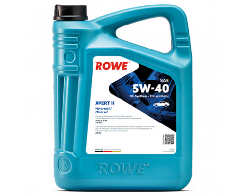 Масло моторное синтетическое ROWE HIGHTEC XPERT II SAE 5W-40 (4л)