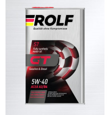 Моторное масло ROLF GT 5W-40 (1л)