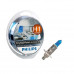 Лампы PHILIPS Crystal Vision H1 12V + 2 шт. W5W (Комплект -2 шт.)