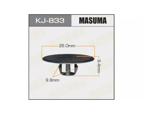 KJ-833_клипса! Mitsubishi ASX/Carisma/Colt/Galant/Lancer/Outlander 91
