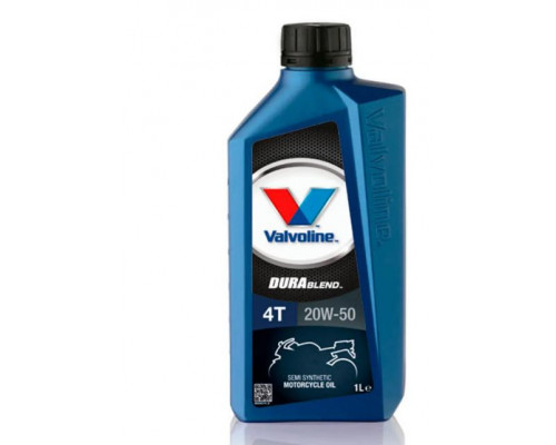 Масло моторное полусинтетическое 4-такт. Valvoline DURABLEND 4T 20W-50 (1л)