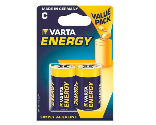 Батарейка, VARTA ENERGY C, 2шт.
