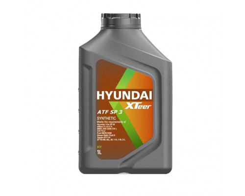 Масло трансмиссионное синтетическое Hyundai XTeer ATF SP-III (1л)