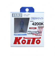 Лампы автомобильные KOITO 9005 HB3 12V 65W упаковка - 2 шт.