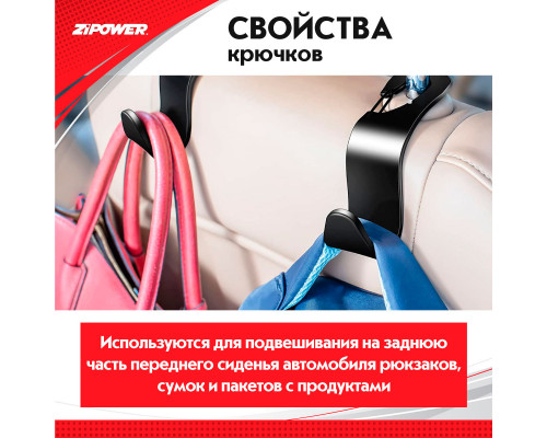 Автомобильные крючки для сумок