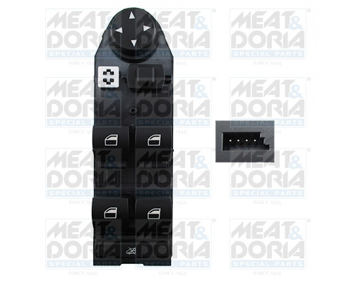 26378 MEAT&DORIA Блок управления стеклоподъемниками для BMW 5-serie E60/E61 2003-2009