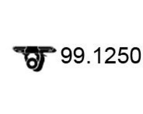 99.1250 ASSO Подвес глушителя