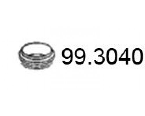 99.3040 ASSO Кольцо глушителя 99.3040 ASSO Кольцо глушителя