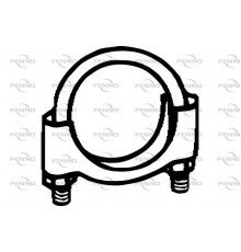 X91145 Fenno Хомут глушителя для Mercedes Benz MB100 (VSA 100) 1988-1996